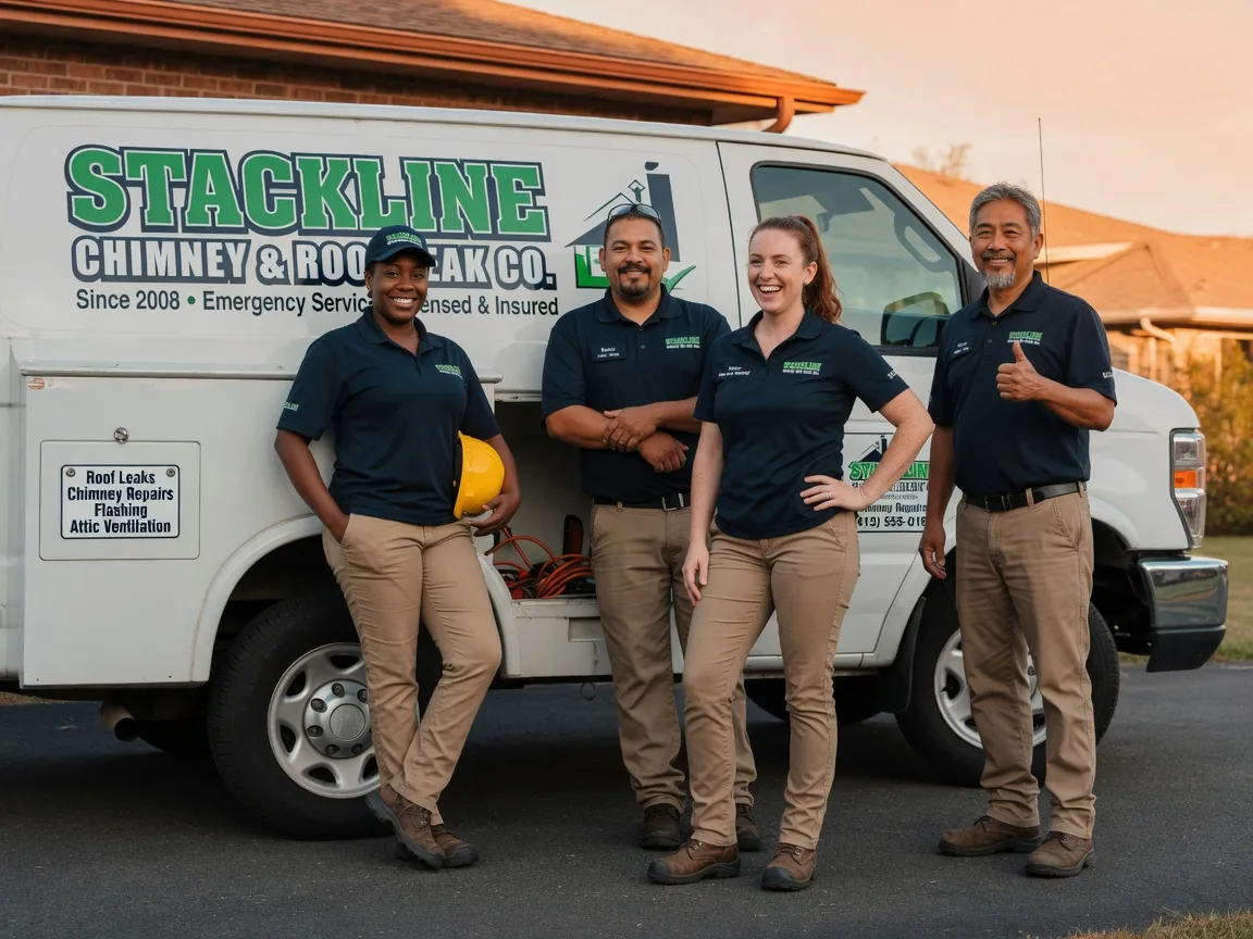 Chimney flashing repair company in Brook, IN
